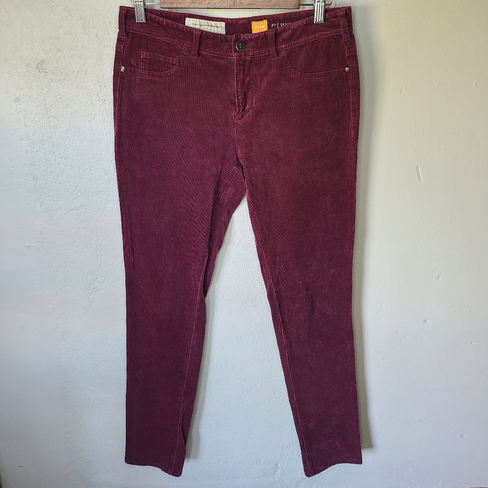 Anthropologie Pilcro and The Letterpress Corduroy Serif Pants